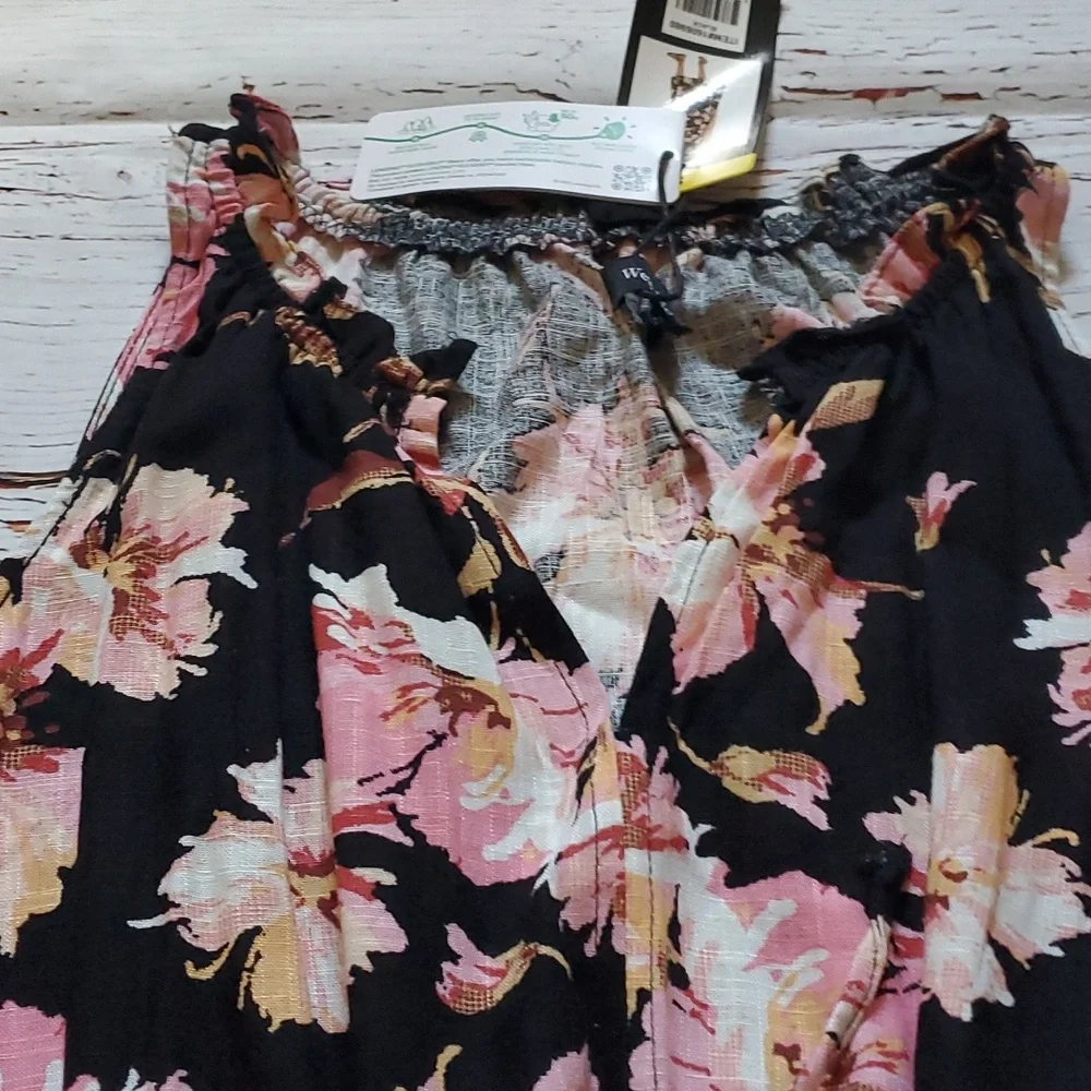 🆕️ CUTE BLACK FLOWER DESIGN DRESS 🖤💕 - Picture 7 of 11